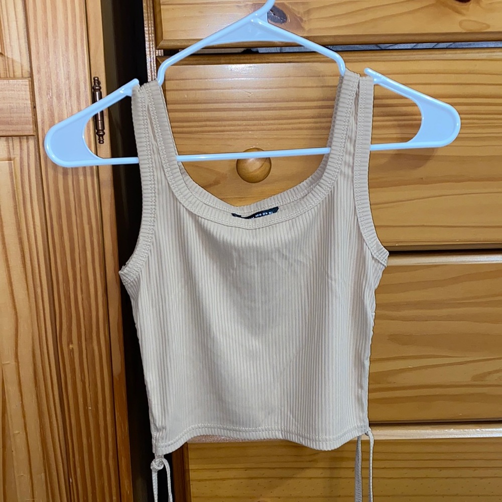 shein tie tank top